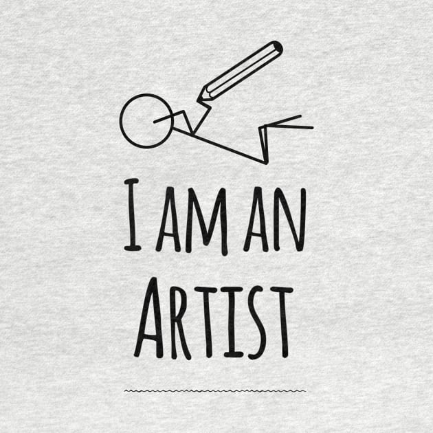 I Am An Artist by Tam's Store